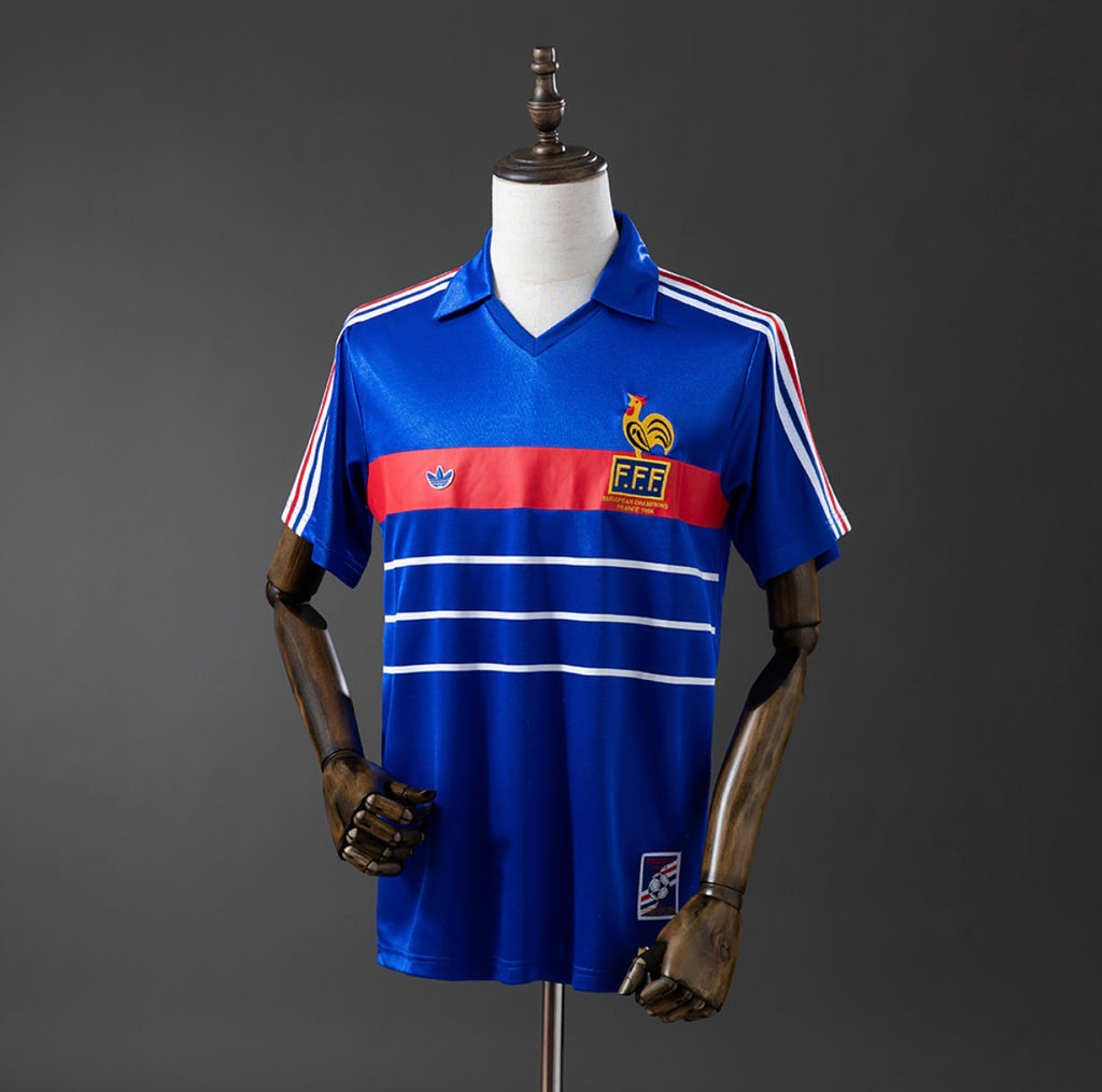 France 1984 Home Retro Jersey