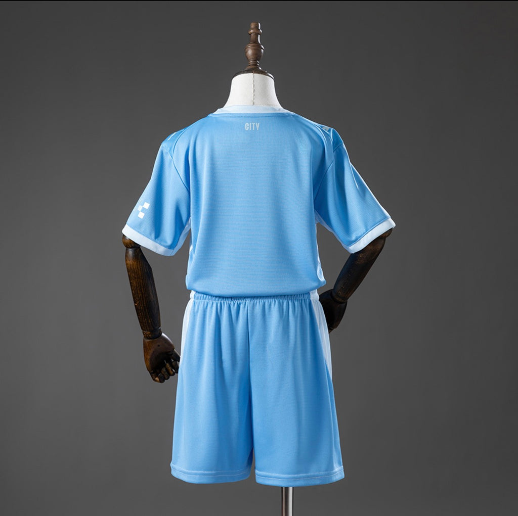 Manchester City 26/27 Home Kids Kit